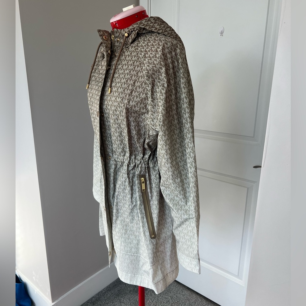 Michael Kors Patterned Utility Jacket with Gold A… - image 3